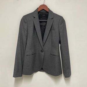 Jcrew 1050- super 120'S collection, size 2, gray suit jacket, 100%wool.